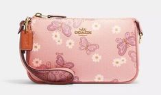 Find ideas๏ฟฝand inspiration for COACH Nolita 19 Wristlet Bag With Lovely Butterfly Print Pink New With Tag, bags Coach Nolita 19, Coach Nolita, Nolita 19, Wristlet Bag, Print Pink, Butterfly Print, Pink Print, Women's Bags, Bags Handbags