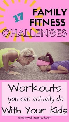 Challenges Exercise, Kids Fitness Challenge, Family Fitness Challenge, Family Challenges, Fit Family, Family Challenge, Fitness Challenges, Fitness Ideas, Family Fitness