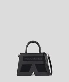 Discover the wide array of IKON K TOP-HANDLE BAG for women by KARL LAGERFELD. Stand out no matter what the setting, with these iconic, rock-chic pieces. | Pay with Credit Cards, Paypal, ApplePay and AmazonPay Modern Satchel With Detachable Handle, Heel Accessories, Blouse Jeans, Rock Chic, Backpack Travel Bag, Shopper Tote, Evening Clutch Bag, No Matter What, Handle Bag