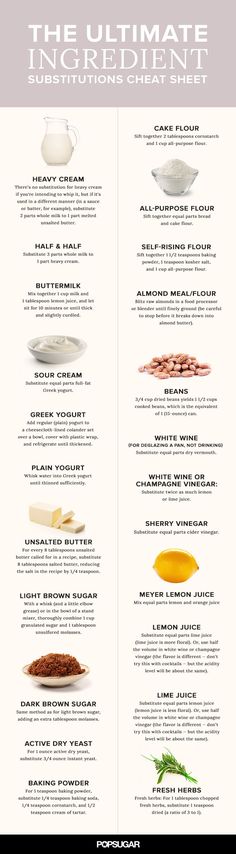 the ultimate guide to making your own homemade ingredients info sheet for cooking with kids and adults