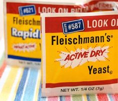 two boxes of fleischman's ace dry yeast