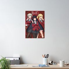 High-quality posters to hang in dorms, bedrooms or offices. Multiple sizes are available. Printed on 185gsm semi gloss poster paper. Additional sizes are available. Kakegurui Poster, Quality Posters, Sale Poster, Sell Your Art, Poster Design, Bring It On, For Sale, High Quality