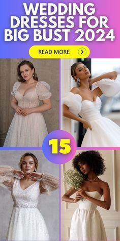 the wedding dresses for big bust's 2094 read more than 15, 5