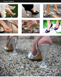 50 or 75 pair Heel protectors round base shoes by WearingTreasures Ideas Bodas, Bridesmaid Party, Shoe Repair, Heel Caps, Outdoor Events, Shoe Lover, Shoe Care