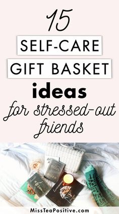 Self Care Gift Basket Ideas, Gift Basket Ideas For Friends, Basket Ideas For Friends, Care Gift Basket Ideas, Self Care Gift Basket, Care Basket, Package Ideas