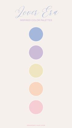 the color palettes for your own wallpaper