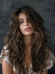 Explore Trending Layered Haircuts for Long Hair Long Hair Layers For Wavy Hair, Slightly Layered Hair Long, Wavy Haircuts Layered, Long Hair With Heavy Layers, Wavy Haircuts For Long Hair, Long Messy Layers, Long Hair Textured Layers Face Framing, Heavy Layered Long Hair, High Layers Long Hair