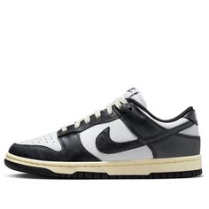 (WMNS) Nike Dunk Low 'Vintage Panda' FQ8899-100 Louis Vuitton Taschen, Basket Nike, Baddie Style, Nike Sale, Nike Models, Limited Edition Sneakers, Dunks Nike, Nike Dunk Low, Sneaker Collection