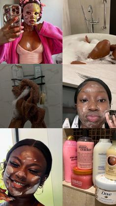 Blackgirl Skincare, Black Femininity Aesthetic, Elite Fashion, Black Skin Care, Glo Up, Vie Motivation