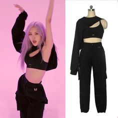 Hiphop Dance Outfit, Street Dance Outfit, Hip Hop Cargo Pants, Dancer Outfit, Looks Hip Hop, Dance Style Outfits, Hip Hop Costumes