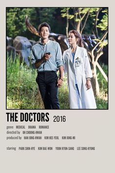 the doctors movie poster with an image of two people