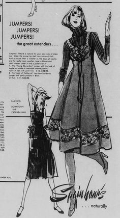 Hickory Daily Record Hickory, North Carolina · Monday, August 29, 1977 70s Prairie Dress, Hickory North Carolina, 70s Prairie, Prairie Dresses, 1940s Hats, Inspired Clothes, Daily Record, Seventies Fashion