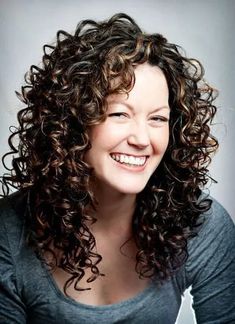 70 Charming Perms Dedicated To Long Hair – HairstyleCamp Mid Length Curly Hairstyles, Layered Curly Hair, Long Curly Hair, Long Curly, Hairstyles Haircuts, Curly Hair Styles Naturally