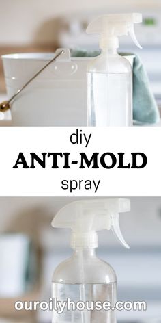 homemade anti - mold spray is an easy way to clean your home