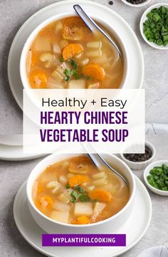 healthy and easy hearty chinese vegetable soup