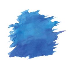 a blue ink stain on white paper