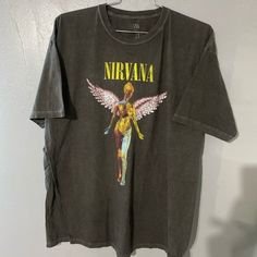 Nirvana Band, Mode Inspo, Tee Outfit, Studio Album, T Shirt Dress