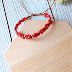 Bracelet Flower Hand Made Adjustable S Lon Tex Thread ( Resistant) Macram Miyuki Seed Bead Adjustable Hand Made Due To Camera Exposure, Some Listing May Have A Color Variation That May Differ From The Photos Fall Autumn Halloween Costume Modern Vacation Casual Boho Bohemian Chic Neutral Christmas Gift Ideas Aesthetic Academia Adjustable Red Braided Bracelet With Colorful Beads, Adjustable Red Flower Beaded Bracelet, Red Bohemian Flower Beaded Bracelets, Red Flower-shaped Bohemian Beaded Bracelets, Bohemian Red Flower Bracelets, Bohemian Red Flower Beaded Bracelet, Red Braided Bracelets With Colorful Round Beads, Red Flower-shaped Beaded Bracelets For Jewelry Making, Red Flower Shaped Bracelets For Gifts