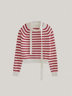 Composition : COTTON 100%Color : RedCountry of Origin : Republic of Korea Red Relaxed Fit Knit Top, Red Knit Tops With Relaxed Fit, Striped Knitwear, Striped Knit, Knitwear, Composition, Knitting, Clothes For Women, The Originals