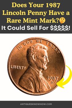 a penny with the words does your 1897 lincoln penny have a rare mint mark? it could