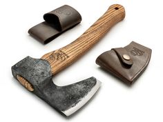 Meet your new outdoor companion, the AX6 Compact Long-Bearded Bushcraft Hatchet. This hand-forged axe is the perfect tool for all your bushcraft or camping needs. Its compact size makes it easy to carry and handle, yet it doesn't compromise on performance. Whether you're chopping firewood, building shelters, hunting, or preparing food, this axe excels in every task. It is a must-have for fieldwork and simple outdoor chores. At the heart of this bushcraft hatchet is a razor-sharp blade made from Chopping Firewood, Bushcraft Shelter, Camping Needs, Long Beards, Leather Sheath, High Carbon Steel, Bushcraft, Steel Material, Hand Forged