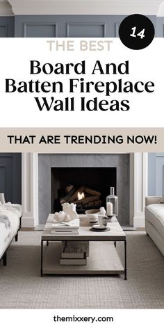 the best board and batten fireplace wall ideas that are trending now cover image