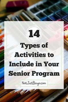 Senior Center Activities, Senior Programs