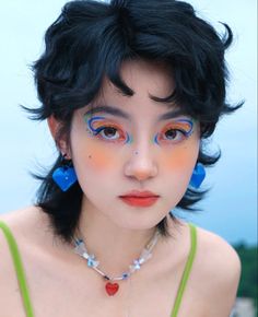 얼굴 드로잉, Hair Reference, Pretty Makeup, Creative Makeup