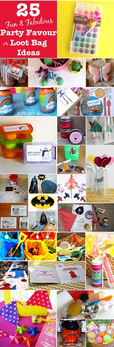 the collage shows many different types of crafts and activities for kids to do with their own hands