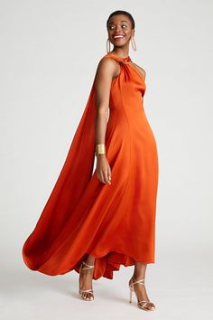 Dark Orange Dress Bridesmaid, Italy Wedding Aesthetic Dress, Dubai Wedding Guest Outfit, Wedding In Mexico Dresses Guest, Orange Dresses Formal, Black Tie Wedding Guest Dress Summer, Glam Bridesmaid Dresses, Emmys 2024, Formal Wedding Guest Attire