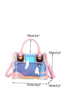 BagForLove-Holographic Square Bag with Crossbody Bag - Women Bag Sets Product Description Color Multicolor Strap Type Adjustable Strap Type Double Handle Pattern Type Plain Style Fashionable Bag Size Medium Quantity 2 pcs Type Square Bag Material PVC Size Chart INCH CM Size Bag Width Bag Height Bag Length Strap Length one-size 5.5/3.9 7.5/3.9 10.6/7.9 47.2 Size Bag Width Bag Height Bag Length Strap Length one-size 14/10 19/10 27/20 120 Similar Products h2 { text-align: center; } .red-box { width Trendy Iridescent Bags For Everyday Use, Multicolor Bags With Clear Strap For Everyday Use, Trendy Iridescent Bag For Everyday Use, Iridescent Trendy Bag For Everyday Use, Iridescent Rectangular Shoulder Bag For Party, Trendy Iridescent Party Bag, Multicolor Bags With Clear Strap, Trendy Iridescent Bags, Iridescent Rectangular Travel Bag