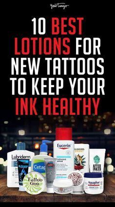 the top 10 best lotions for new tattoos to keep your ink healthy and safe