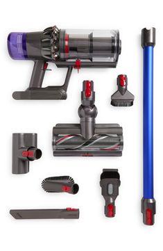 several different types of vacuum cleaners and accessories