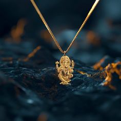 Elevate your faith with our 14k Gold Ganesh Pendant, symbolizing wisdom and prosperity in Hinduism. This solid gold Ganesh necklace captures the essence of the Elephant God. The 14 karat gold Ganesh pendant is more than just jewelry; it's a fine religious symbol that resonates with those seeking a connection to Hindu heritage. Explore our collection of Ganesh-themed jewelry, including elegant gold medallions, also available in 14k yellow gold. PENDANT INFORMATIONThis pendant is made of real, sol Gold Plated Pendant For Puja, Gold Plated Pendant Jewelry For Puja, 22k Gold Locket Jewelry For Rituals, Gold Plated Locket For Puja, Yellow Gold Locket Jewelry For Festivals, Yellow Gold Jewelry With Intricate Design For Rituals, Rituals Intricate Design Yellow Gold Jewelry, Spiritual 14k Gold Locket Necklace, Festival Yellow Gold Locket Jewelry