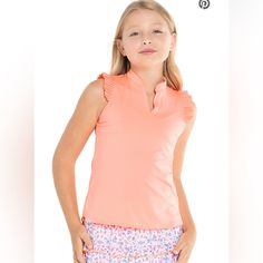 Size Large For 13 , 14 Year Old Girl Playful Solid Color Tops For Playwear, Playful Short Sleeve Top, Lilac Blouse, Tennis Tank Tops, Coral Blouse, Lucky In Love, Metallic Skirt, Tank Girl, Love Shirt