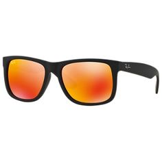 Ray-Ban Justin RB4165 Sunglasses - Orange Mirror, Ray Ban Sunglasses Sale, Ray Ban Sunglasses Wayfarer, Ray Ban Wayfarer, Cheap Ray Bans, Ray Ban Outlet, Ray Ban Aviator, Classic Sunglasses, Sunglass Hut