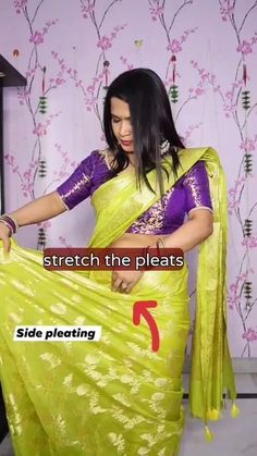 Styling Saree, Saree Wearing, Saree Wearing Styles, Saree Draping, Draping Fashion, Trending Reels, Party Wear Indian Dresses, Inner Peace, Indian Dresses