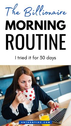 Billionaire morning routines are the typical morning routines all billionaires follows that set them up for success Rich Morning Routine, Billionaire Morning Routine, Millionaire Morning Routine, Morning Routines List, Billionaire Mindset, Morning Routine Checklist, Personal Finance Tips, Sleep Early, Health Activities