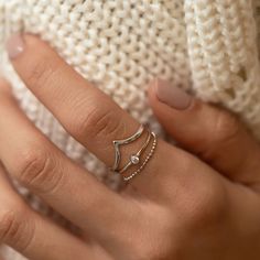 Rose Gold Stackable Rings, Star Circle, Chain Ring Gold, Jacket Earrings, Star Burst, Ear Climber, Triangle Studs, Gold Ring Designs, Chevron Ring