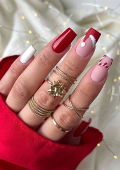 #BEAUTY, #RELATIONSHIPS #Fashion #Animals #Outfits #Winter Outfits #Animals Santa Hat Nails, Nail Forms