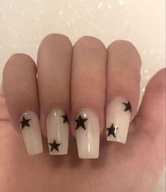 Hippie Nails, Nagel Tips, Star Nails, Funky Nails