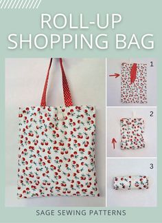 the sewing pattern for this bag is easy to sew and can be used as a purse