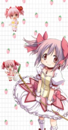 Madoka Kaname Wallpaper, Cat Boyfriend, Wallpaper Layout, Phone Lockscreen, Computer Wallpapers