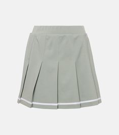 Clarendon high-rise tennis skirt in grey - Varley | Mytheresa Spring Bags, Gray Skirt, Tennis Skirt, Blouse Patterns, Blouse Styles, Sport Shorts, Designing Women, Clothing And Shoes, Womens Bottoms