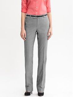 Martin fit grey lightweight wool straight leg | Banana Republic Gray Straight Leg Dress Pants With Welt Pockets, Classic Mid-rise Business Dress Pants, Classic Mid-rise Formal Pants, Classic Mid-rise Pants For Formal Occasions, Classic Mid-rise Dress Pants For Office, Classic Mid-rise Dress Pants For Business, Gray Flat Front Pants For Work, Classic Tailored Mid-rise Dress Pants, Gray Dress Pants With Belt Loops For Work