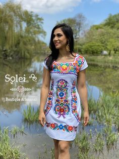 Senior Dress, Mexican Bridesmaid Dresses, Citizenship Party, Mexican Outfits, Gold Embroidered Dress, Colorful Floral Dress, Traditional Mexican Dress, Mexican Wedding Dress, Peruvian Art