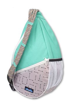 KAVU$05Paxton Pack-Arrow-Adjustable rope shoulder strap, main compartment with zip closure, external and internal zip pockets, exterior mesh pocket, internal key clip. Dimensions: 19” x 9” x 5”. Fabric: 12oz cotton canvas / 600D polyester. Hill City, Handbag Stores, Colorful Bags, Key Clip