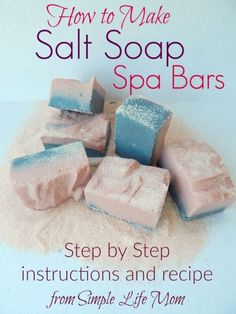 how to make salt soap bars step by step instructions and recipe