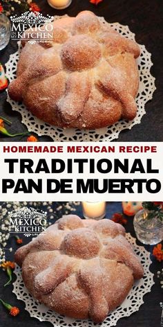 homemade mexican recipe traditional pan de muerto is an easy and delicious dessert made with fresh ingredients