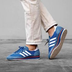 Blue Outfit Men, Outfit Tenis, Outfit Adidas, Adidas Fashion, Streetwear Men, Adidas Samba Sneakers